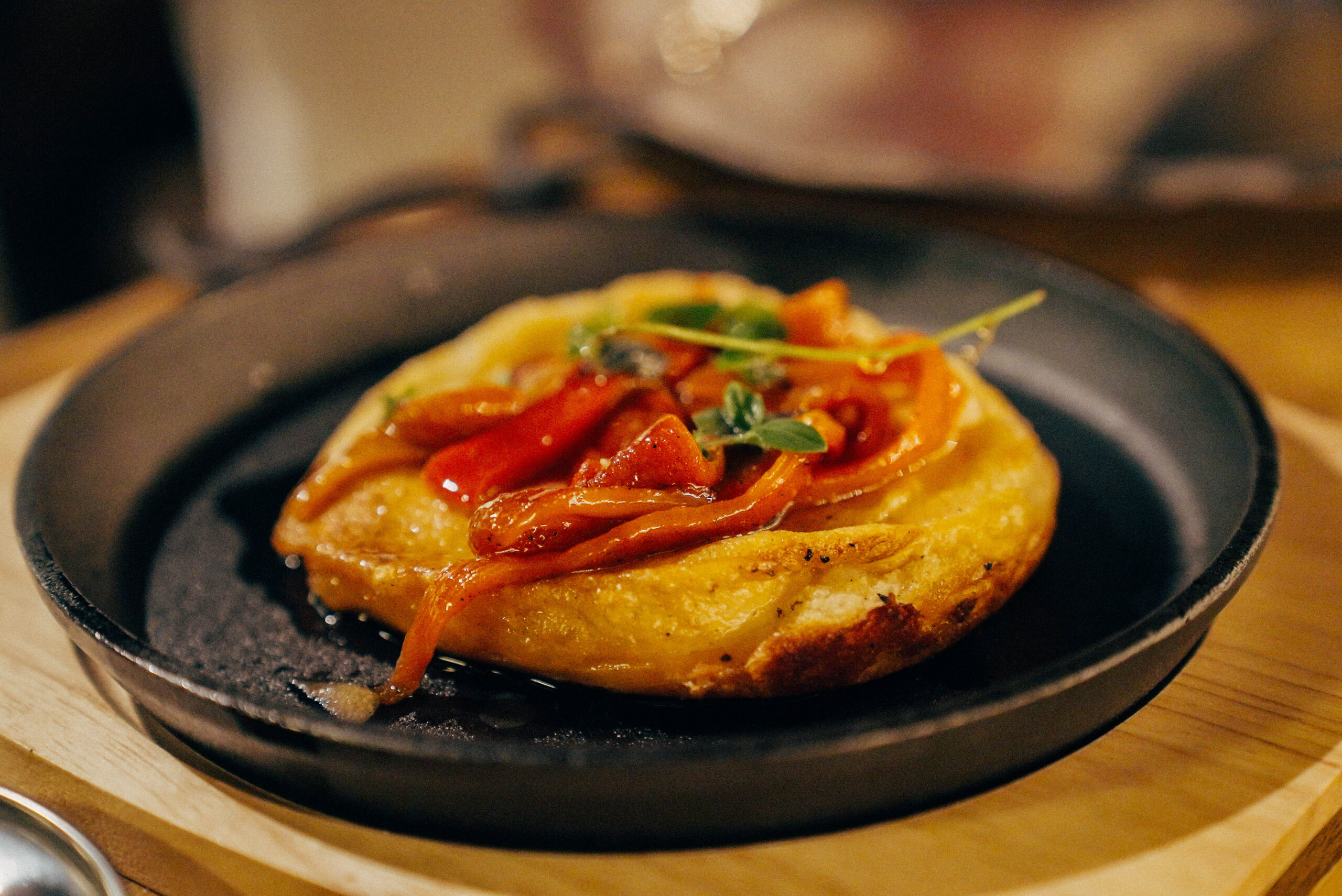 Plat cuisiné au feu de bois — La Bastide d'Aspremont