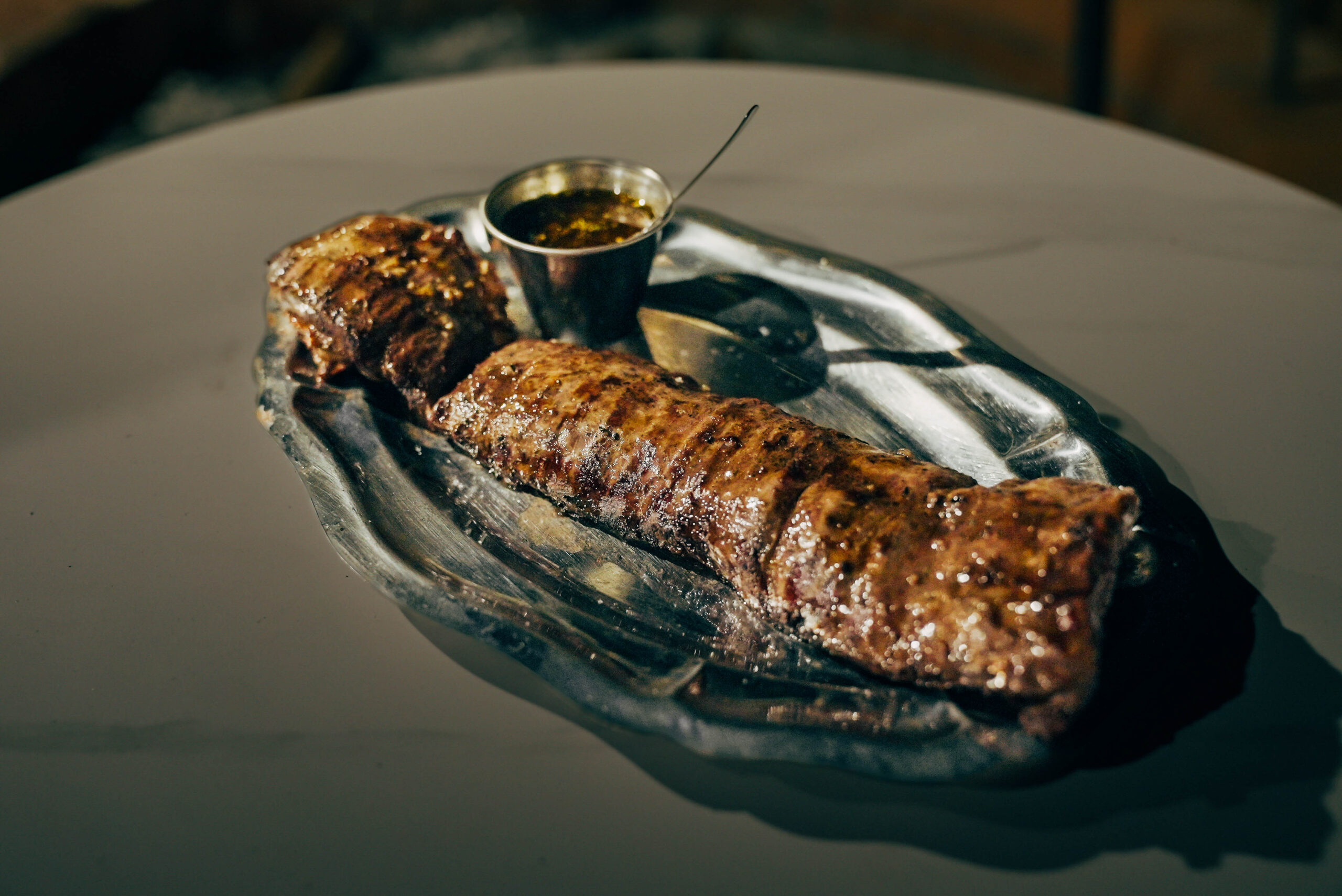 Plat cuisiné au feu de bois — La Bastide d'Aspremont